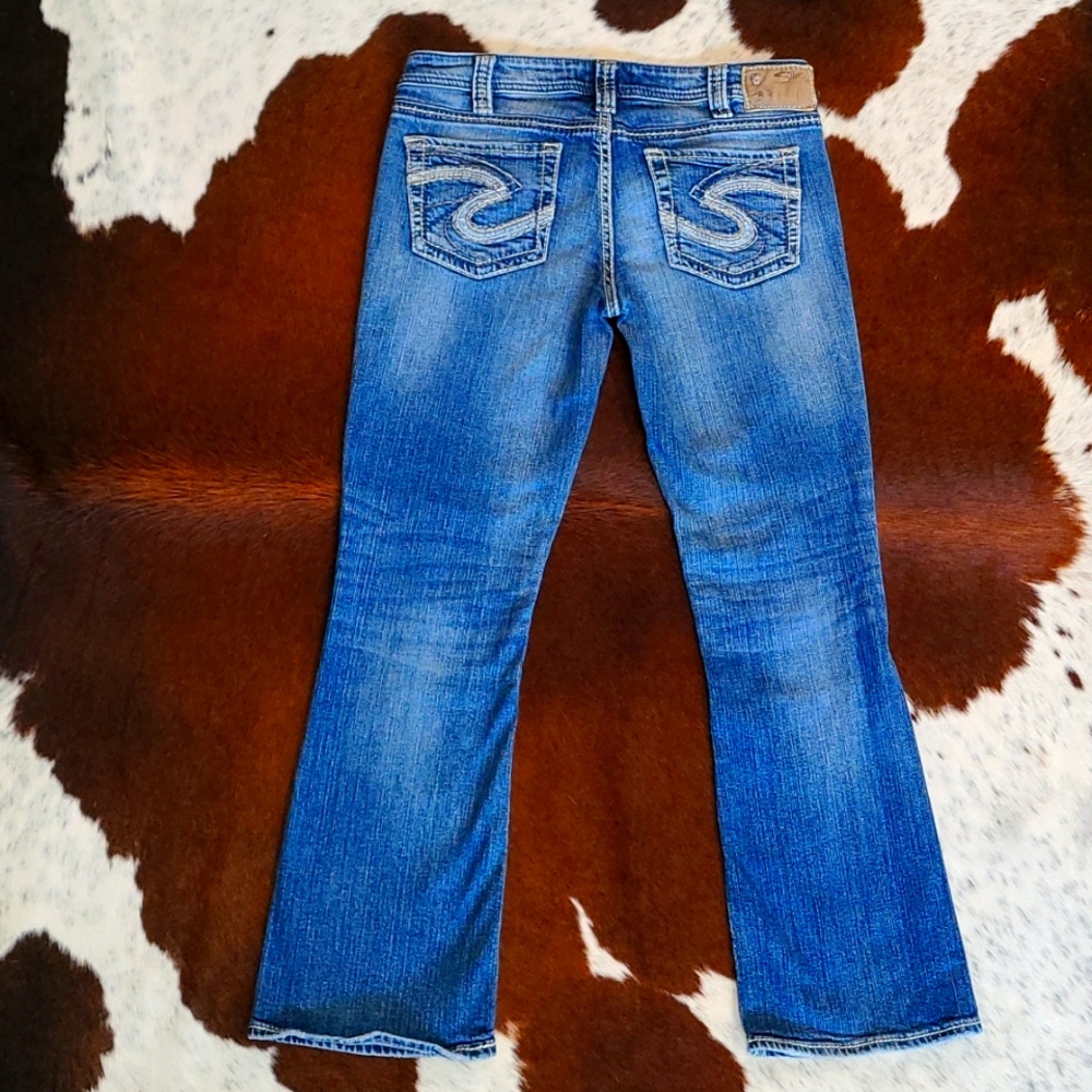 Silver Bootcut Jean's